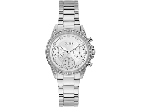 Reloj GUESS Mujer (Acero Inoxidable - Plateado)