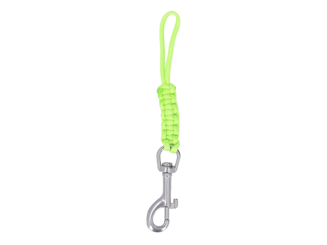 Cuerda Para Buceo Multifuncional Con Hebilla De Liberación Rápida Para Cámara Submarina Fluorescente Verde