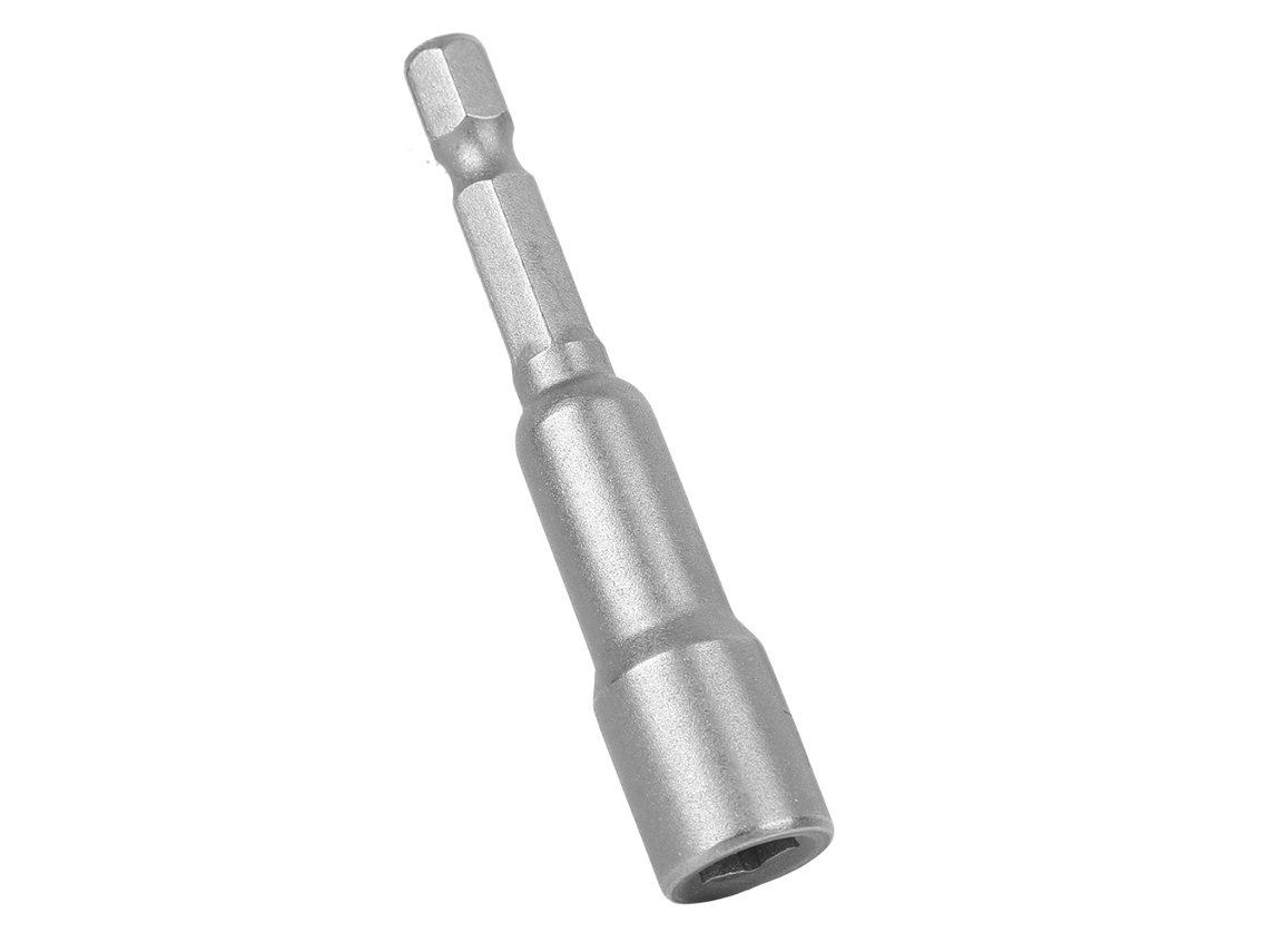 5pcs Adaptador De Broca Magnética De Acero Para Destornillador Eléctrico, Socket Hexagonal 7mm