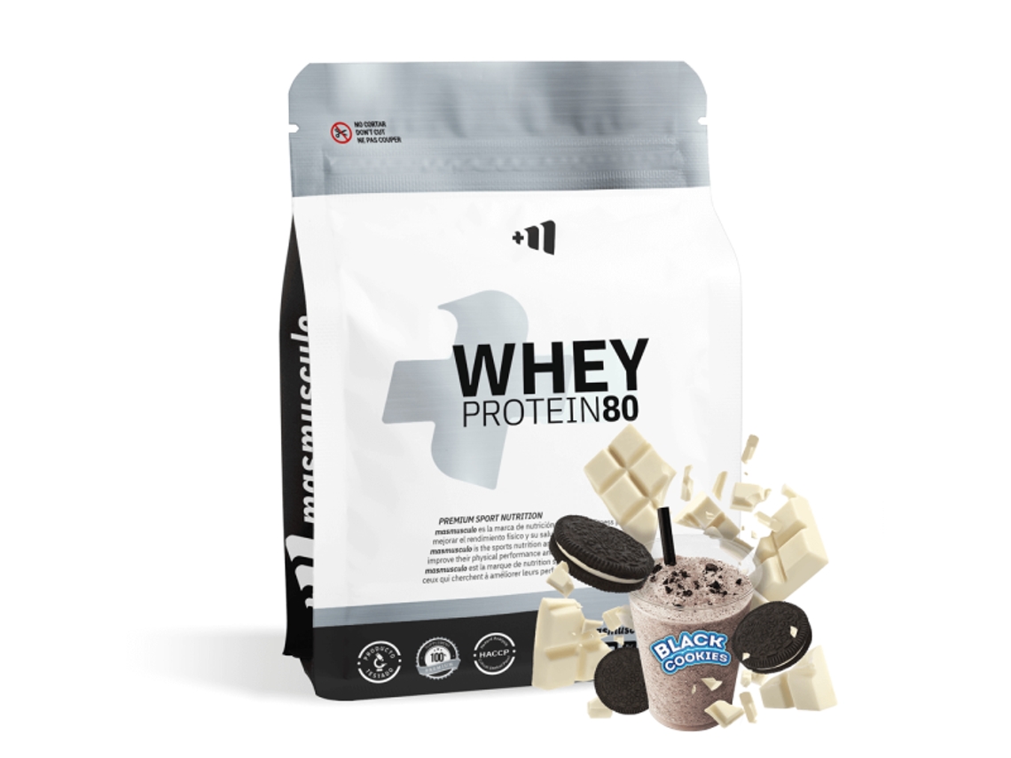 Whey Protein80 (envase De Recarga) - 3 Kg Chocolate Blanco Con Black Cookies Mm