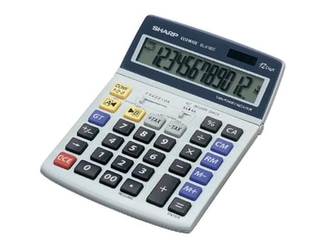 Calculadora de escritorio El-2125 C SHARP