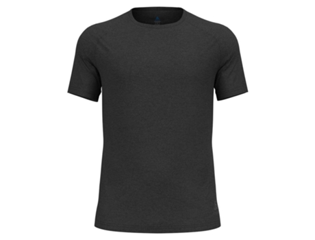 Camiseta de Hombre para Running ODLO Crew Active Negro (S)
