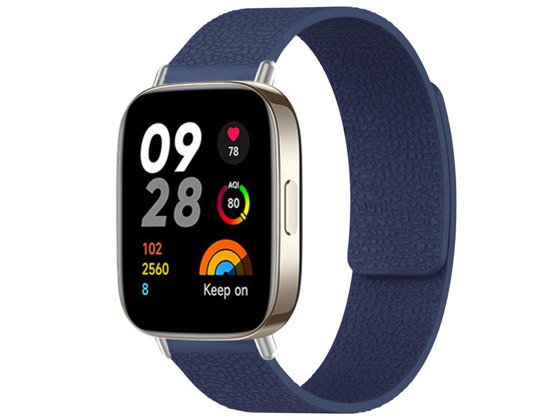 Correa para Redmi Watch 3 - Silicona magnética - Textura de lichi