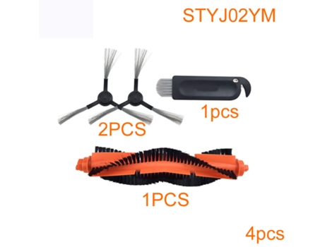 Accesorios de filtro hepa de Cepillo Lateral principal para aspiradora xiaomi mijia mi STYJ02YM, repuestos de robot de barrido