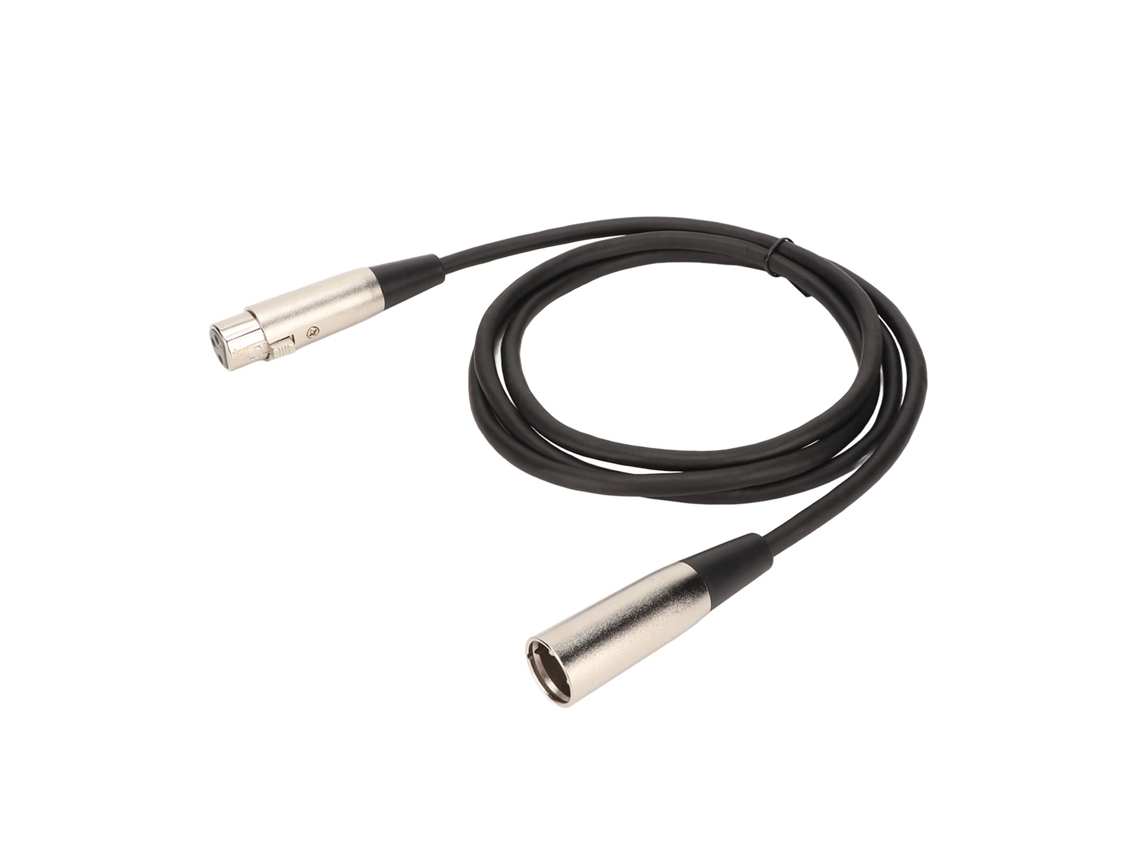 Cable De Micrófono Xlr Macho A Hembra, Resistente Al Desgaste, 1,5 M/4,9 Pies, Con Conexión Estable Y Sonido De Alta Fidelidad.
