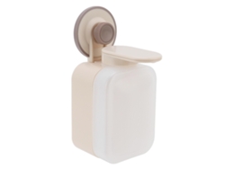 Dispensador de jabón manual de pared Rosewell con ventosa para baño y cocina (sin necesidad de taladrar)