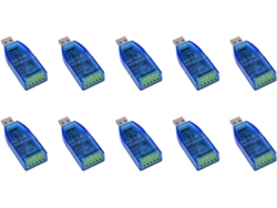 Módulo De Comunicación Usb A Rs485 10x, Convertidor De Línea Serie Semidúplex Bidireccional