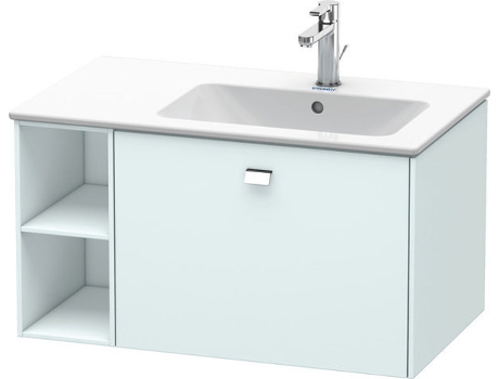 Neceser de pared DURAVIT Brioso 82,0 x 47,9 cm 1 extraíble estantería lateral lavabo a la derecha para lavabo ME by Starck 234683