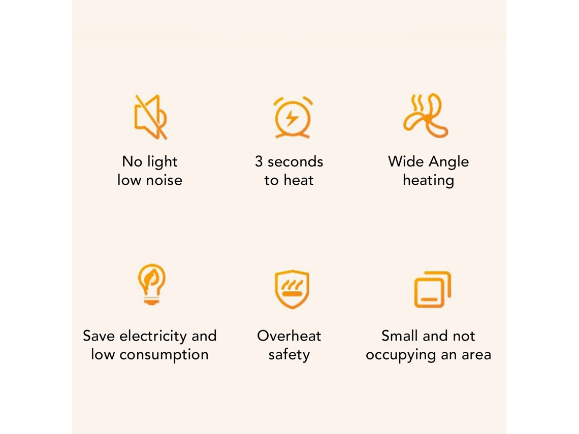 Calefactor Eléctrico Portátil De 800 W Para Montaje En Pared Con Control Remoto, Temporizador Y Funciones Multifuncionales Para Dormitorio Y Estudio.