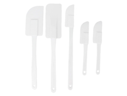 5pcs Set De Espátulas De Cera De Silicona Reutilizables Aplicador Multifuncional Palillos Para Depilación En Hogar Y Salón