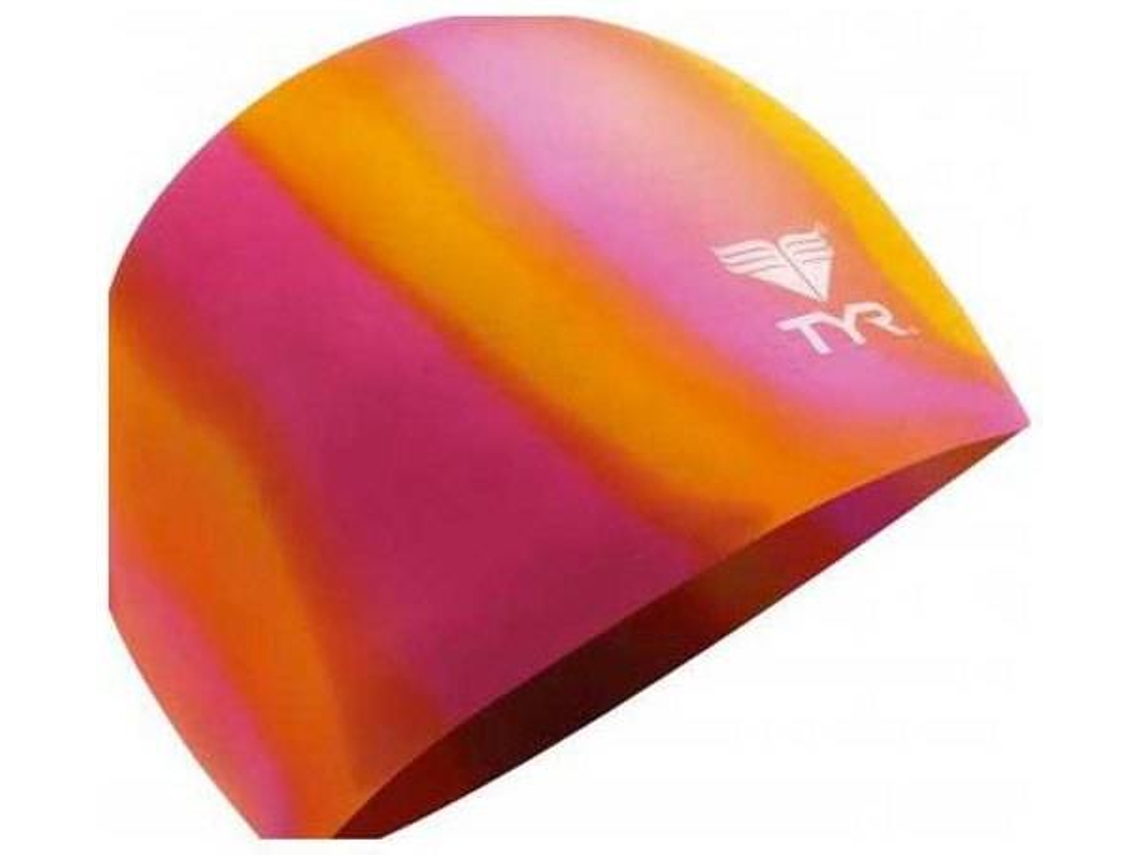Gorra de Natación Unisexo TYR Multi Cap Orange / Multi (Tamaño Unico)