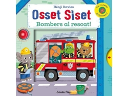 Libro Osset Siset. Bombers Al Rescat de Benji Davies (Catalán)