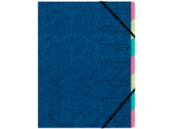 Carpeta EXACOMPTA 54072E (Azul - A4 - 24x32cm - Polipropileno)