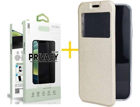 Carcasa + Protector de Pantalla para Samsung Galaxy S22 Plus 5G SKYHE Negro