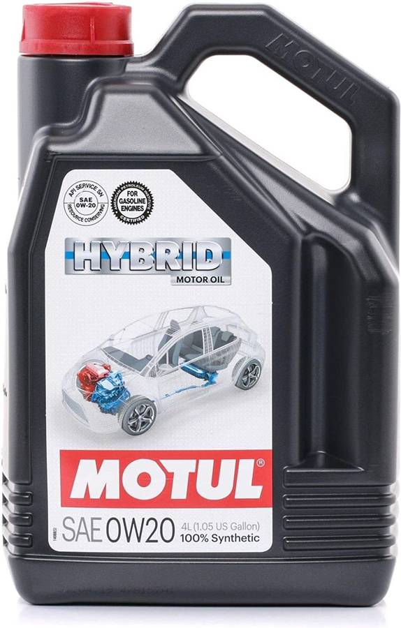 Aceite de Motor MOTUL HYBRID (Aceite - 30 x 18 x 15 cm)