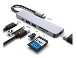 Hub USB C Yizhood gris