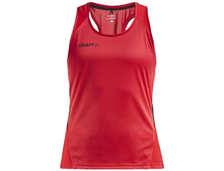 Camiseta de Mujer CRAFT Control Impact Tenis Rojo (S)