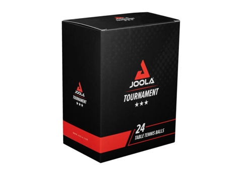 Juego de 24 pelotas de tenis de mesa JOOLA Tournament*** 40 Wh Ct24