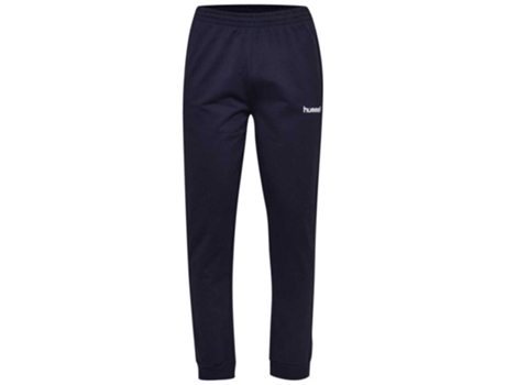 Pantalones para Hombre HUMMEL Go Azul para Fútbol (140 cm)