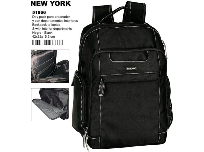 Mochila MONTICHELVO 75651866 (Negro)