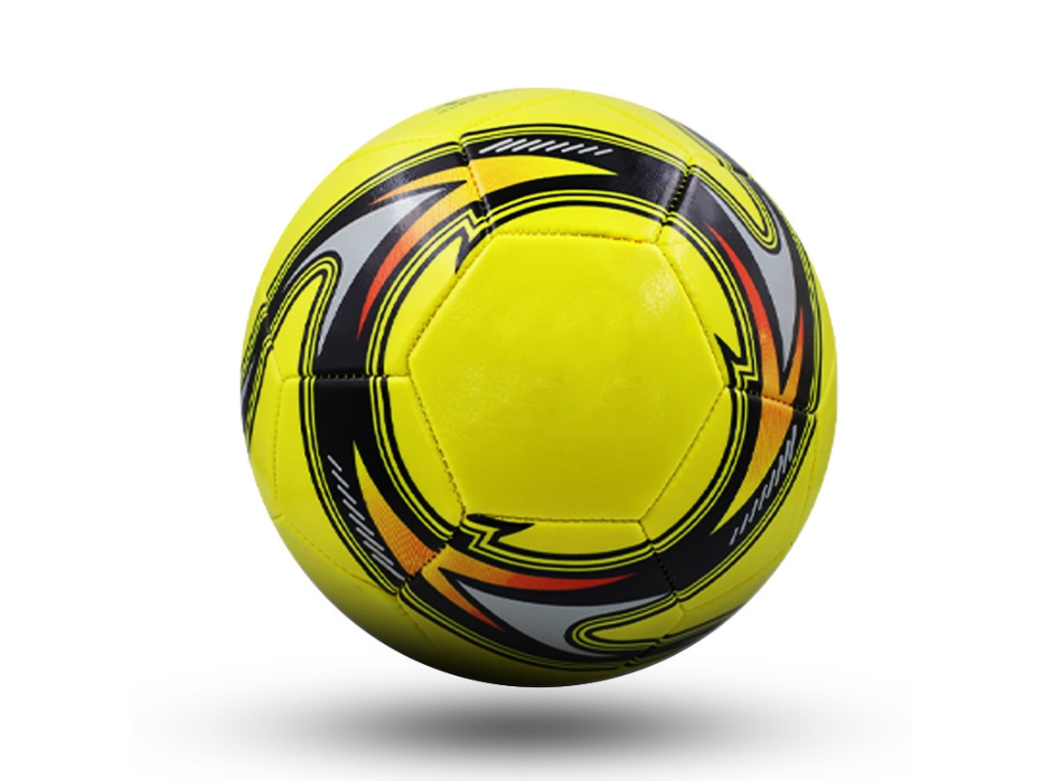 Balón De Fútbol Talla 5 (aproximadamente 21,5 Cm De Diámetro), Grueso, Amarillo, Apto Para Adultos Y Estudiantes.