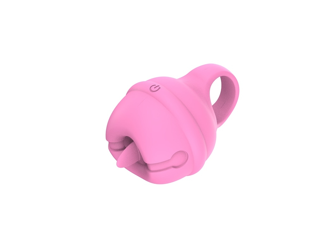 Vibrador para lamer la lengua del clítoris con 10 modos para mujeres (rosa) YIZHOOD