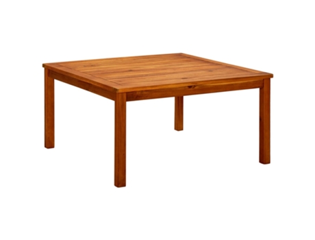 MAISON EXCLUSIVE Mesa de centro de jardín madera maciza de acacia 85x85x45 cm