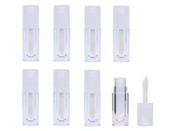 Set De 8 Tubos De Brillo Labial Con Pincel Vacío, Mini Botella Recargable De 6,5 Ml Para Maquillaje.