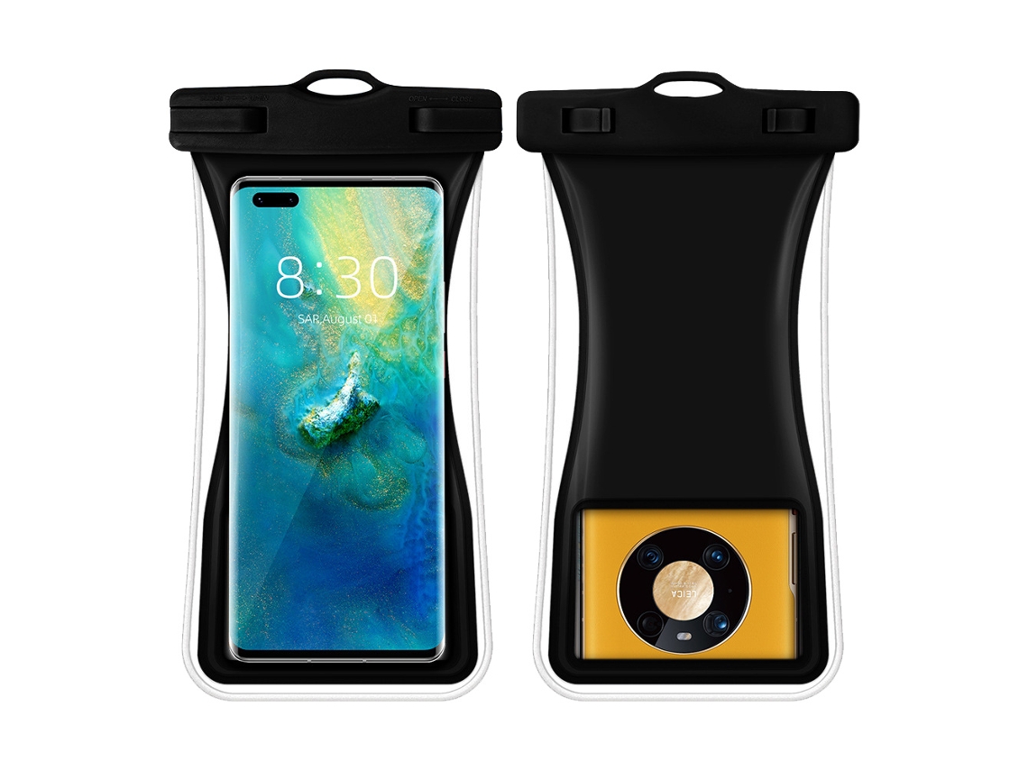 Funda impermeable para teléfono móvil, bolsa flotante con cordón, bolsa impermeable con correa
