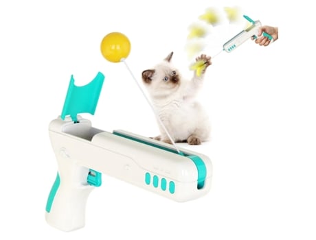 Pistola Juguete Interactivo para Gato LOJADORATO