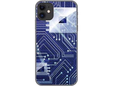 Carcasa iPhone 11 (6.1) TUMUNDOSMARTPHONE Circuito Multicolor