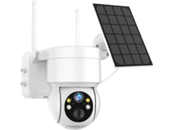 Cámara Ip Solar Exterior Sin Filtro Con Zoom X10, 4 Mp, Batería Integrada