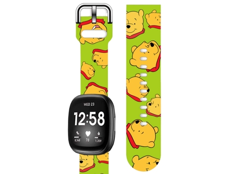 Correa Silicona Suave Personalizada Fitbit by Google Versa 3 Winnie The Pooh