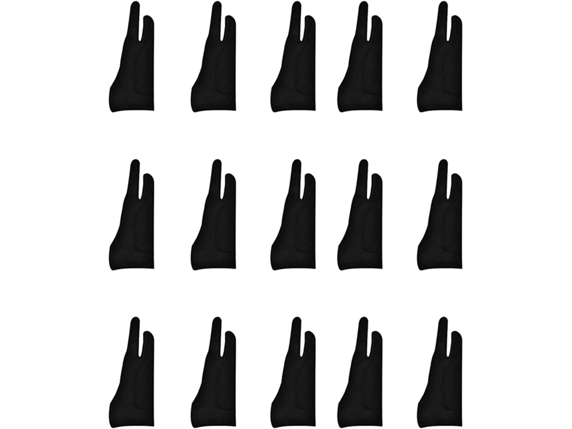 Paquete De 15 Tabletas De Dibujo Digital De Dos Dedos Para Artistas