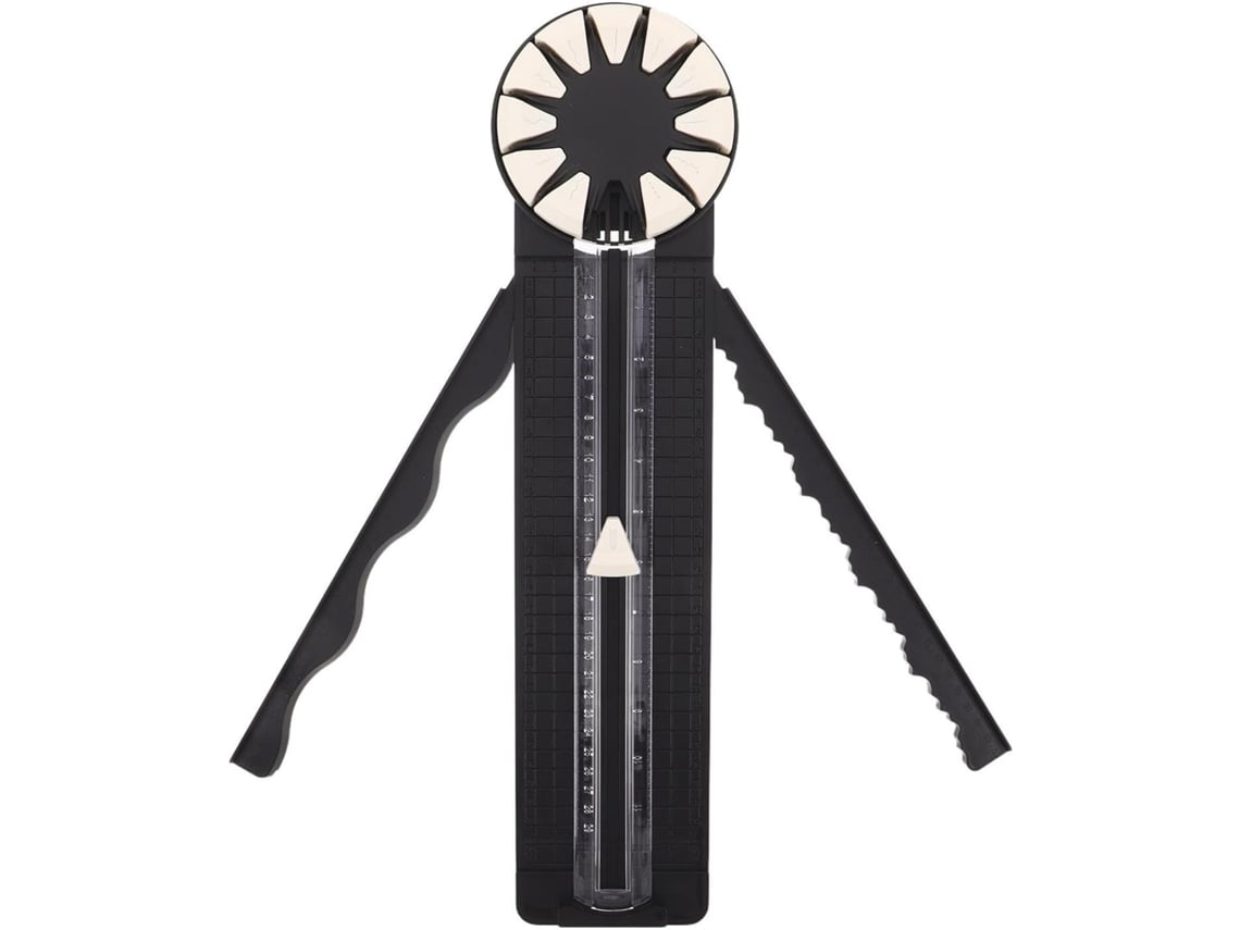 Cortador De Papel Negro Multifuncional Para Scrapbooking, Cortador De Papel Manual Con Cuchillas Rectas