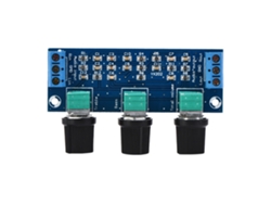 Placa De Ajuste De Graves Y Agudos Atenuada Pasiva Yx202 Con Control De Volumen Regulador