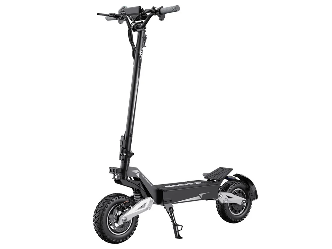 Ootd T10 Patinete Eléctrico 50km/h Motor 500w 45km Autonomía Batería 48v 13.5ah Neumáticos 11 Pulgadas Frenos De Disco Doble Amortiguación Muelle
