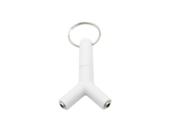Adaptador De Audio (conexión Telefónica, Salida 1 A 2) Splitter De Auriculares De 3.5 Mm