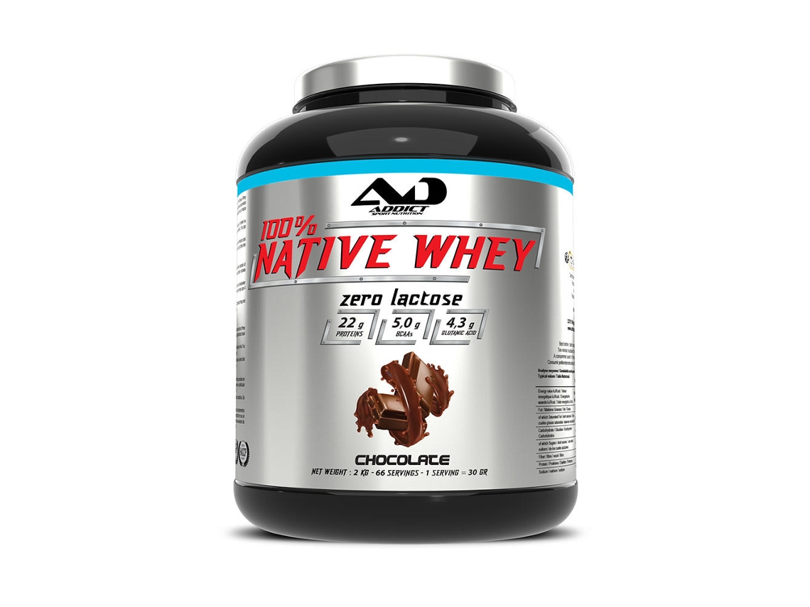 Nutrición deportiva 100% nativa Whey Addict (2 kg)