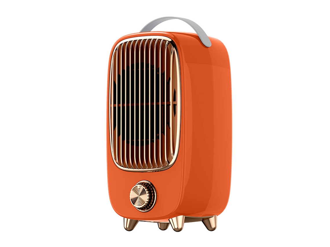 Calefactor de sobremesa doméstico de 220 V con ahorro de energía y calentamiento rápido MDUG (naranja)