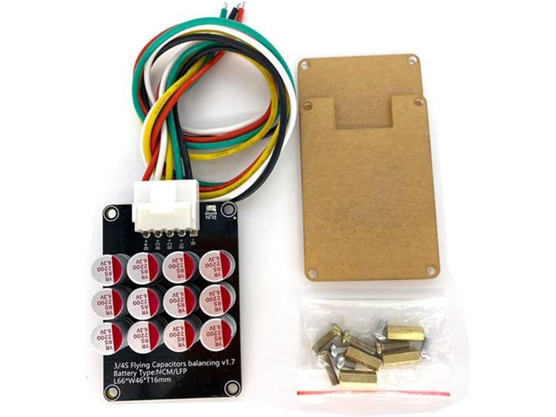 Caja De Balanceo Activo Lifepo4 Bms 4s 5a Con Estuche Protector