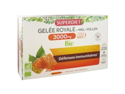 Jalea Real 3000 Mg Miel Polen Bio 20 Ampollas SUPERDIET