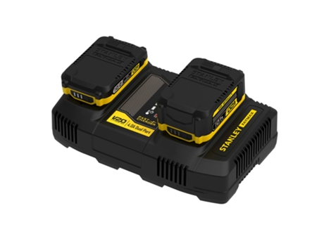 STANLEY Cargador Dual V20 Li-Ion 18V 4A