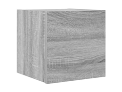 Mueble TV de pared 30,5x30x30 cm Gris Sonoma MAISON EXCLUSIVE