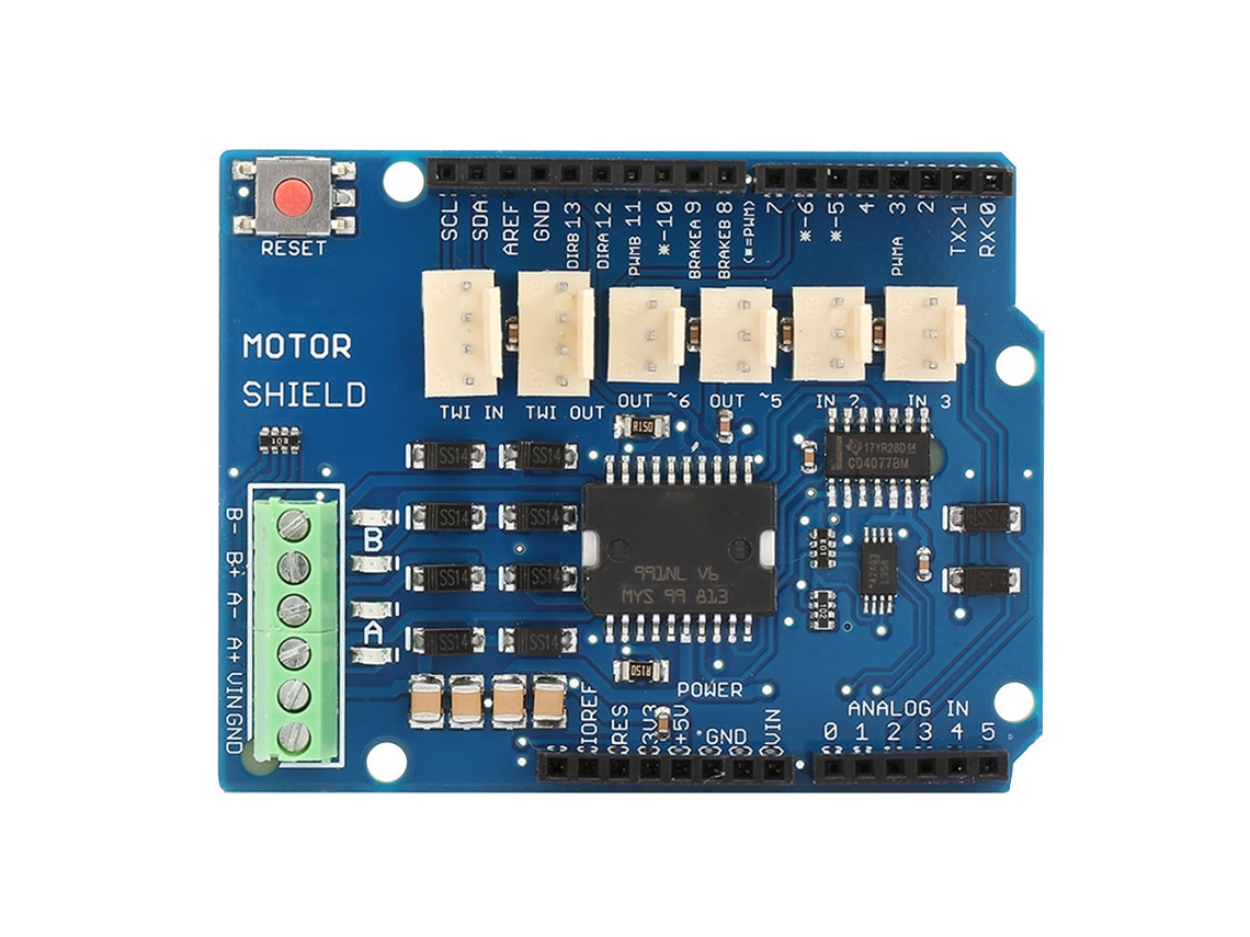 Módulo Controlador De Motor Paso A Paso De Cc L298p 512v Para Motores Paso A Paso De 1 Y 2 Vías.