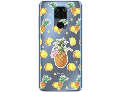 Carcasa Xiaomi Redmi Note 9 TUMUNDOSMARTPHONE Dibujos Transparente Multicolor