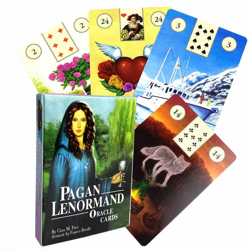 Cartas Del Oráculo Hereje Renoman (versión En Inglés) Tarot Misterioso