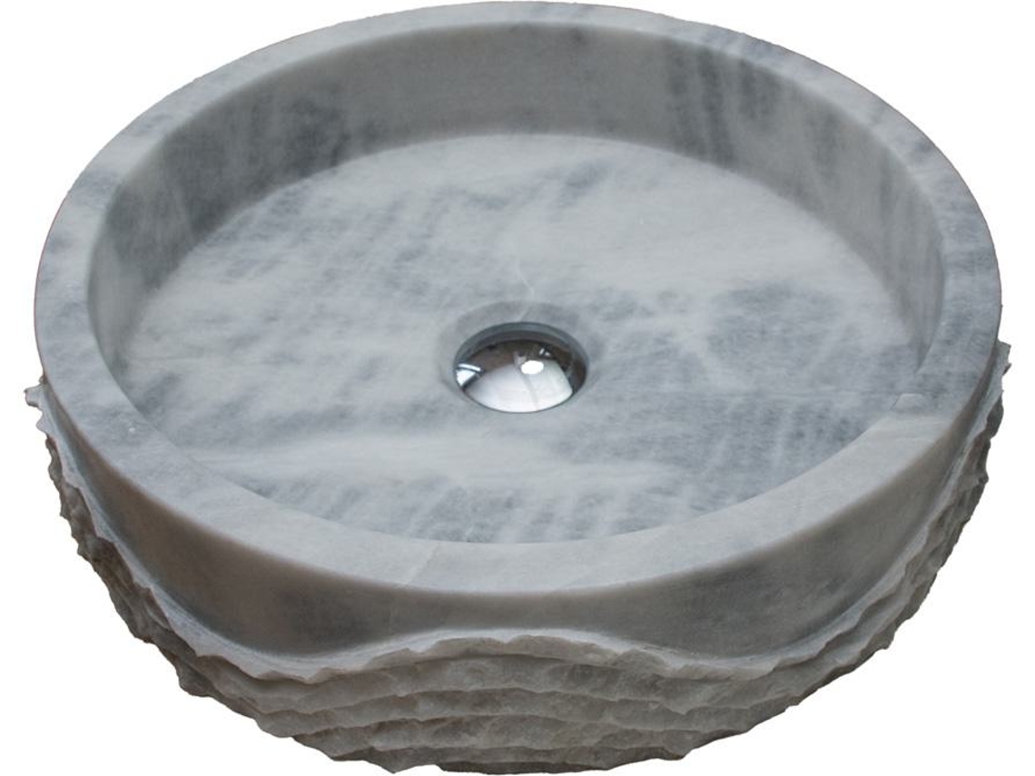 Lavabo de piedra sobre encimera FORZINI FZ-110 (40x15 cm)