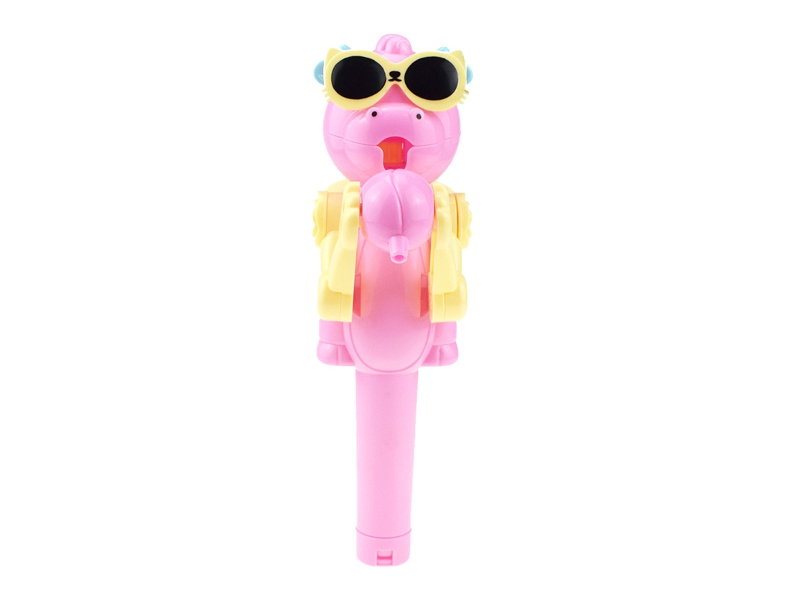 Dan26-estuche De Almacenamiento Para Chupetes De 21cm Cute Animal Robot Dinosaurio Rosa Para Niños Y Niñas
