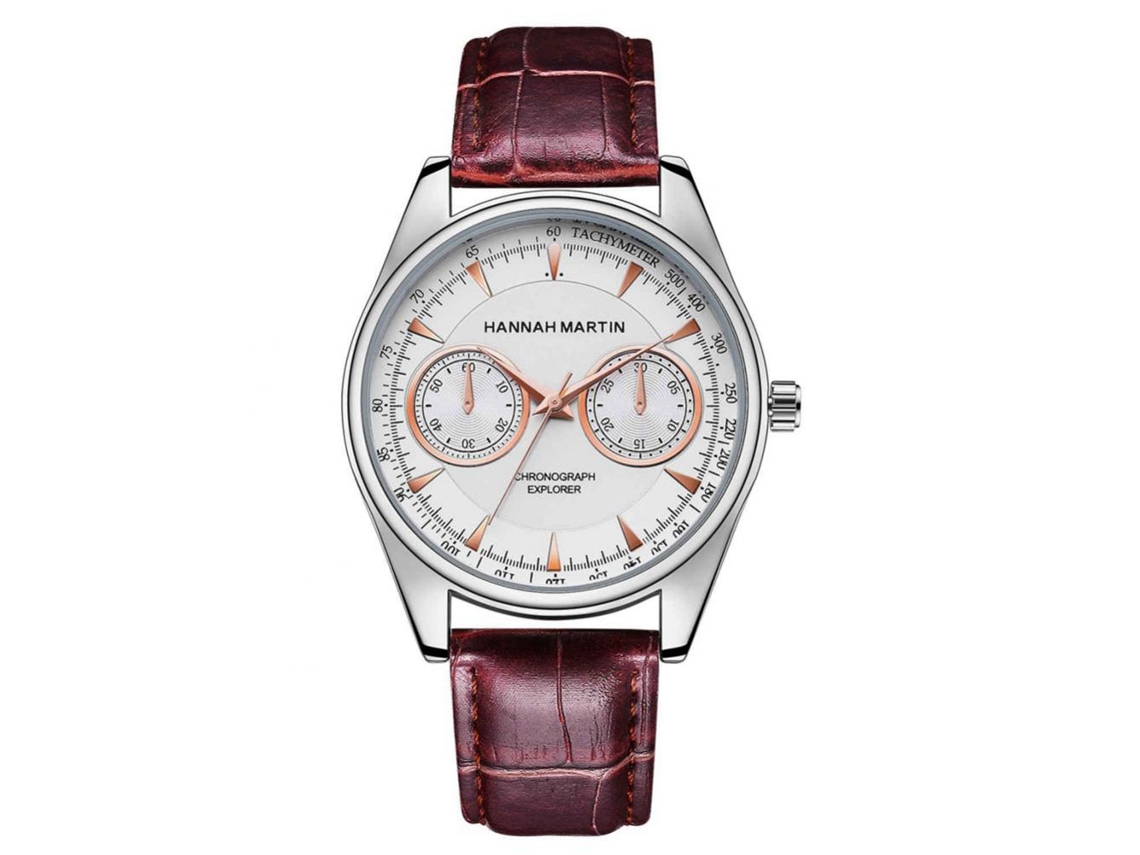 Reloj Hombre Hannah Martin Hm-ky12 Cuarzo Deportivo Impermeable Pulsera